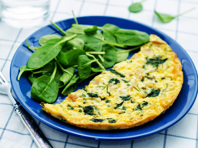 spinach-omelette-with-vegetables