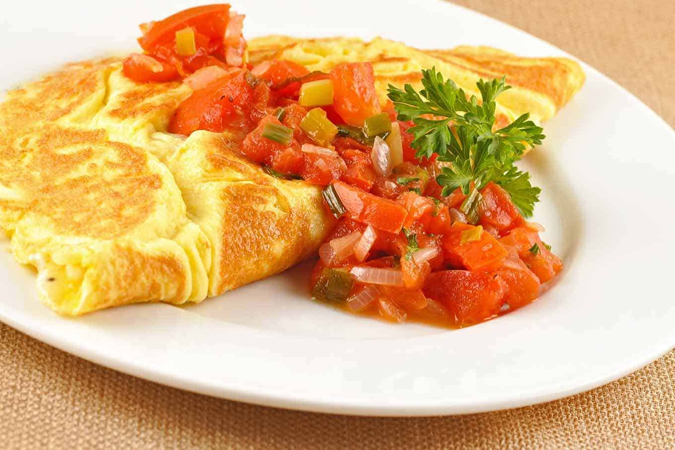 omelette-and-vegetable