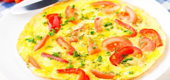 tomato-omelette-with-vegetable
