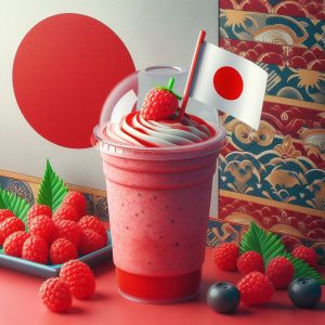 a-juice-with-a-japanese-flag
