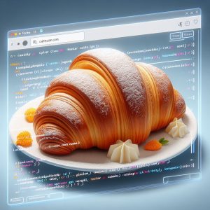 a-croissant-in-a-web-page