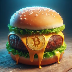 a-cheese-burger-with-a-bitcoin-inside